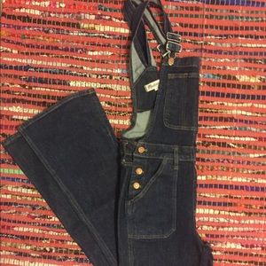 Madewell bootcut overalls